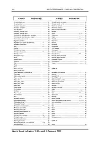 Diccionario de insumos por iu | PDF