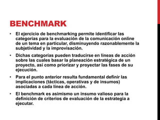 Sesion 09 - Benchmarks, Wireframes and Briefs | PPTX