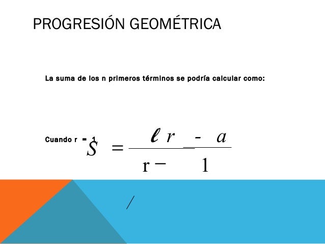 PROGRESIONES