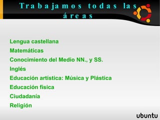 Cada sesión se estructurará en: 