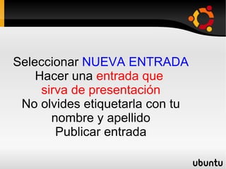 ¿ UN BLOG ?  ¿ PARA QUÉ ? Desarrollamos la competencia lingüística 
