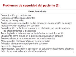 Problemas de seguridad del paciente (2)




                                          38
 