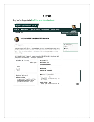 A1S1U1
Impresión de pantalla Perfil del aula virtual editado
 