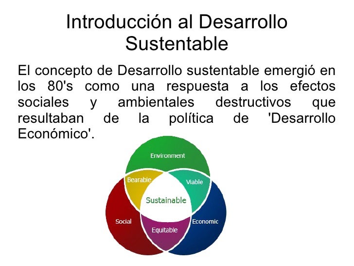 Desarrollo Sustentable Introduccion Desarrollo Y Conclusion