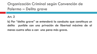 CRIMEN ORGANIZADO Y LAVADO DE ACTIVOS EN PERU | PPTX