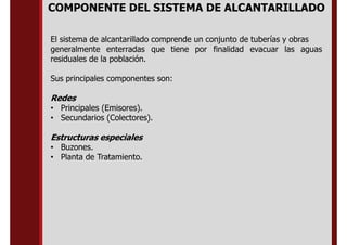 LAS PARTES DE UN SISTEMA DE ALCANTARILLADO | PDF