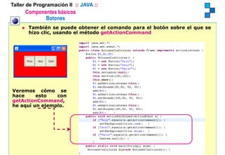 Sesion12-componentes Visuales java | PDF