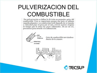 PULVERIZACION DEL
COMBUSTIBLE
 