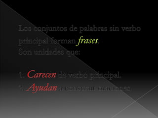 SESIÓN 13 -CASTELLANO II