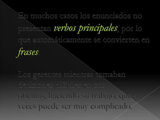 SESIÓN 13 -CASTELLANO II