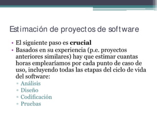 Sesion 14 -   estimacion de proyectos de software con ucp
