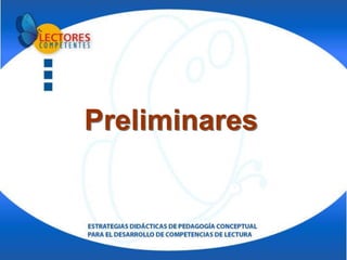 Preliminares
 