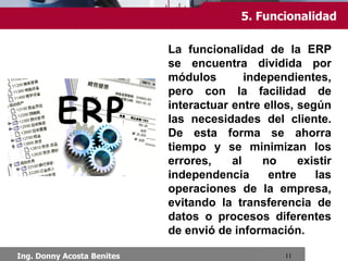 Chimbote, Setiembre 2013
3. Definición ERP
 