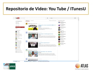 Repositorio de Video: You Tube / ITunesU
 