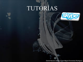 TUTORÍAS




E DUCA CI ÓN
     FÍS ICA




                    Daniel Navarro Ardoy & Juan Miguel Fernández Rodríguez
 