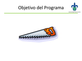 Objetivo del Programa
 