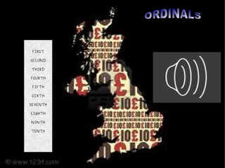 FIRST
SECOND
THIRD
FOURTH
FIFTH
SIXTH
SEVENTH
EIGHTH
NINTH
TENTH
 