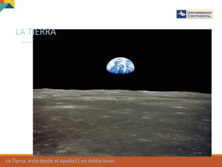 LA TIERRA
La Tierra, vista desde el Apollo11 en órbita lunar
 