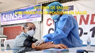 SALUD PUBLICA SISTEMA DE SALUD