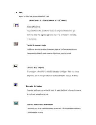 Sesion 2 - 3 CONOCIENDO EL SISTEMA, BACKUP