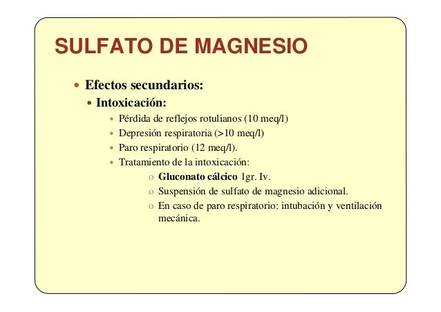 Antidoto De Intoxicacion Por Sulfato De Magnesio es.slideshare.net