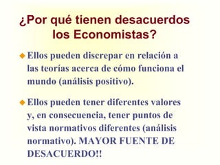 Cómotomandecisiones y cómointeractúan en los mercadoslasempresas y lasfamilias