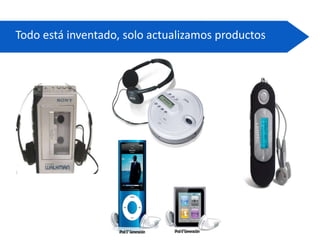 Todo está inventado, solo actualizamos productos
 