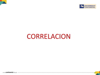 CORRELACION
 