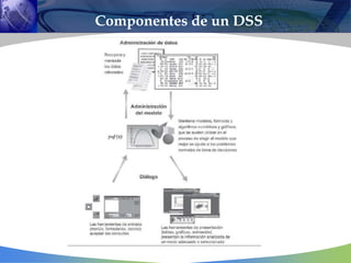 Componentes de un DSS
 