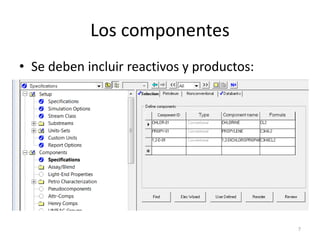 Simulación de Procesos Aspen Plus | PDF