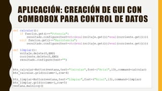paython tkinter ecutar algún código en Python o necesitas ayuda con un ...
