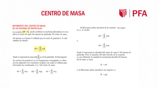 CENTRO DE MASA
 