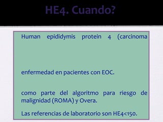 Sesion cancer de ovario | ODP