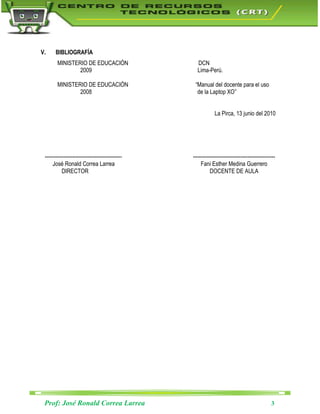 Sesion de aprendizaje regla cron metro PDF