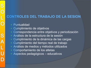 Etapa de preparación. 