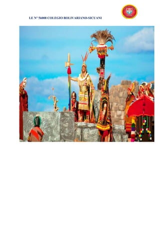 I.E N° 56008 COLEGIO BOLIVARIANO-SICUANI
 