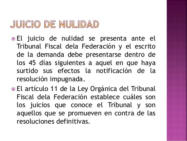Demanda De Nulidad En Contra De La Determinación De Un Crédito Fiscal