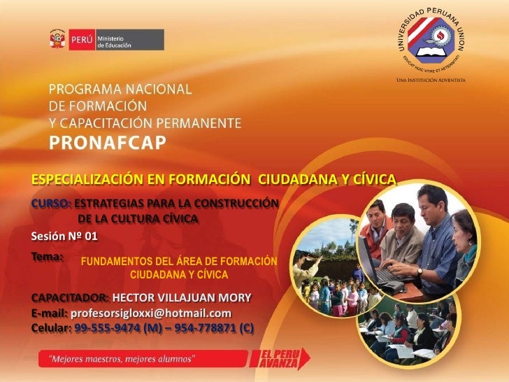 Estrategias Para La Construccion De La Cultura Civica