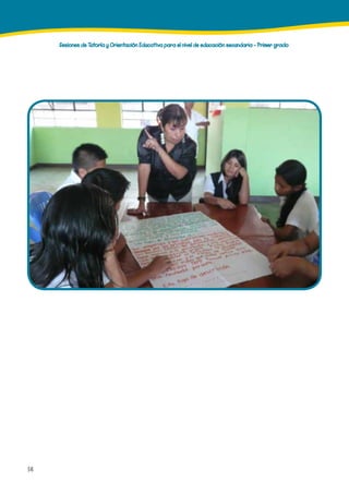 56
Sesiones de Tutoría y Orientación Educativa para el nivel de educación secundaria - Primer grado
 