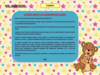 VII. ANEXOS: CUENTO: 
 