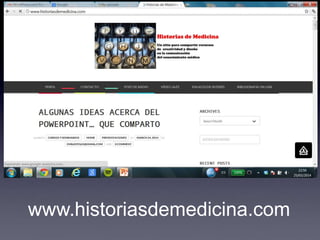 www.historiasdemedicina.com
 