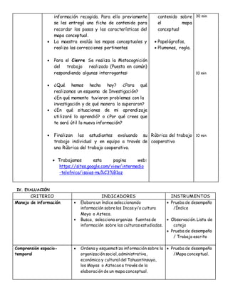 Sesion imperio de los incas | DOC