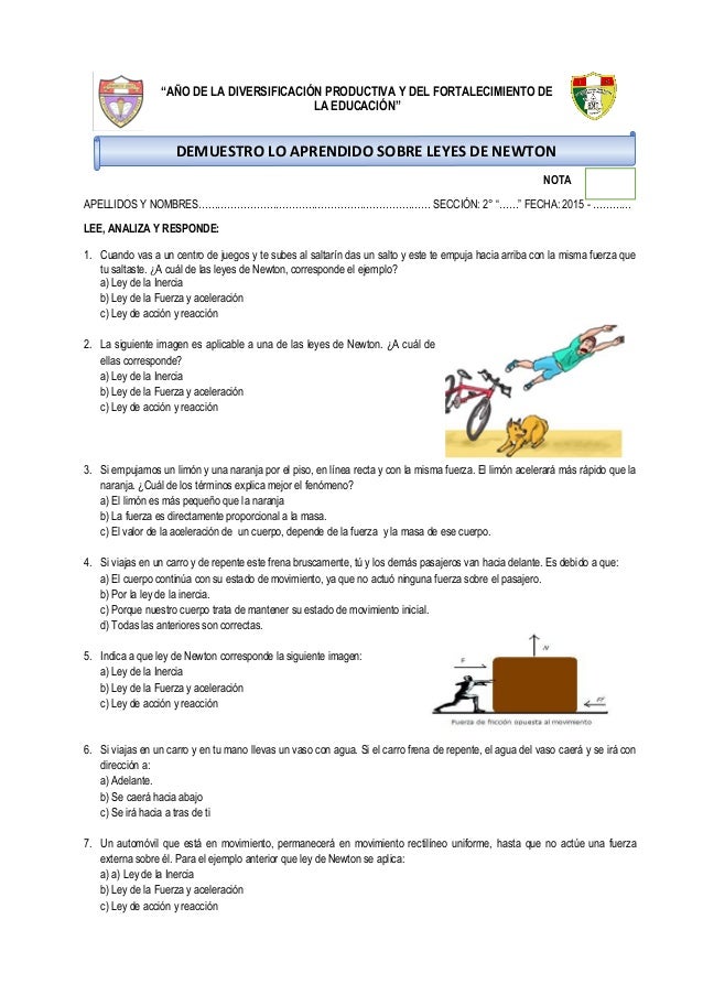 Leyes de Newton