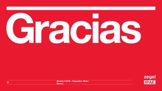 Modelo CAPM – Expositor: Mirko
Ramos
41
 