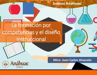 Mtro. Juan Carlos Alvarado
La formación por
competencias y el diseño
instruccional
 