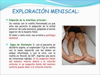 2014 11 06 Exploraci n De Rodilla PPT PPT 2014-11-06-exploraci-n-de-rodilla-ppt-ppt