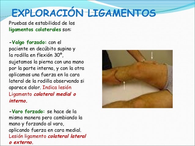 Inestabilidad de la rodilla pdf