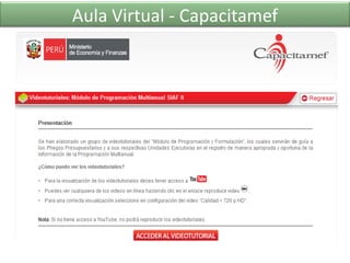 Aula Virtual - Capacitamef
 