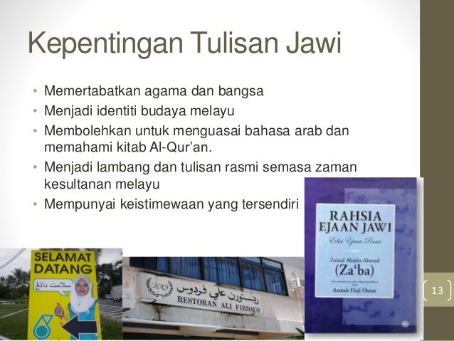 Sesi Pertama Pengenalan Tulisan Jawi di Malaysia