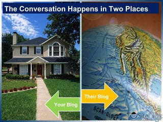 The Conversation Happens in Two Places Your Blog Their Blog 
